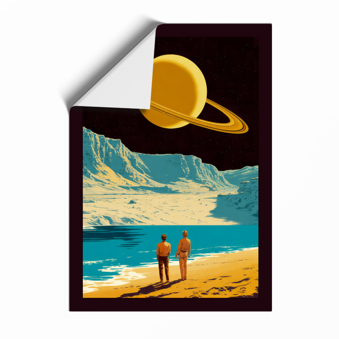 Alien World Wonder Fantasy & Sci-Fi - Framed Print