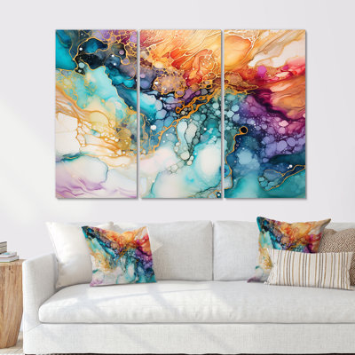 Art moderne sur toile, "Modern Hurricane"