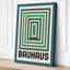 Bauhaus Geometry Geometric - Wrapped Canvas-1668884110-1668884213