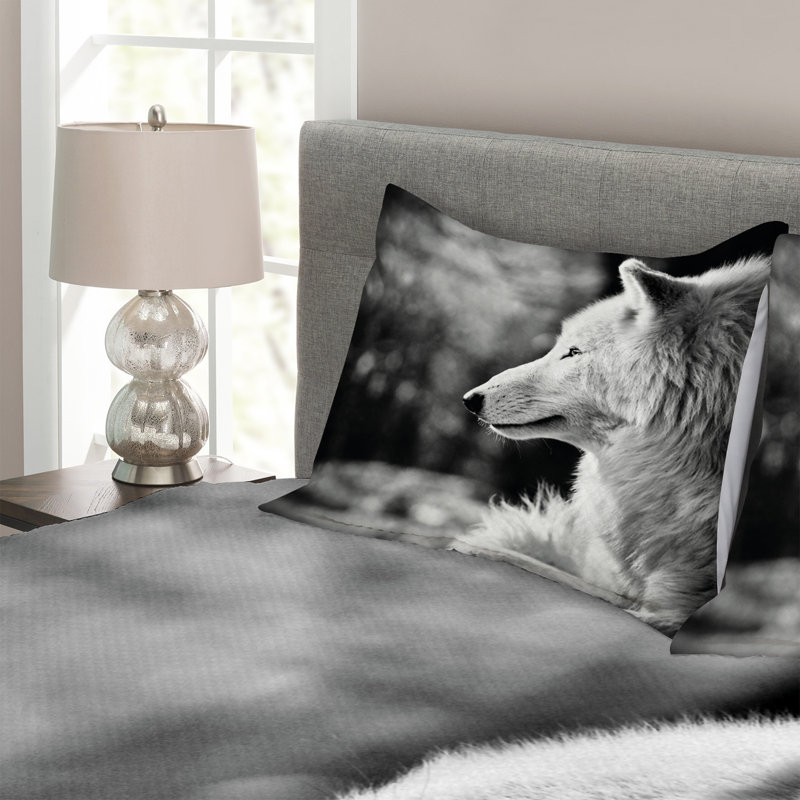 Ebern Designs Funderburk Bedspread with Pillow Shams, 220 x 264 cm