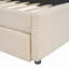 Lit plateforme tapissier Teddy-270912731