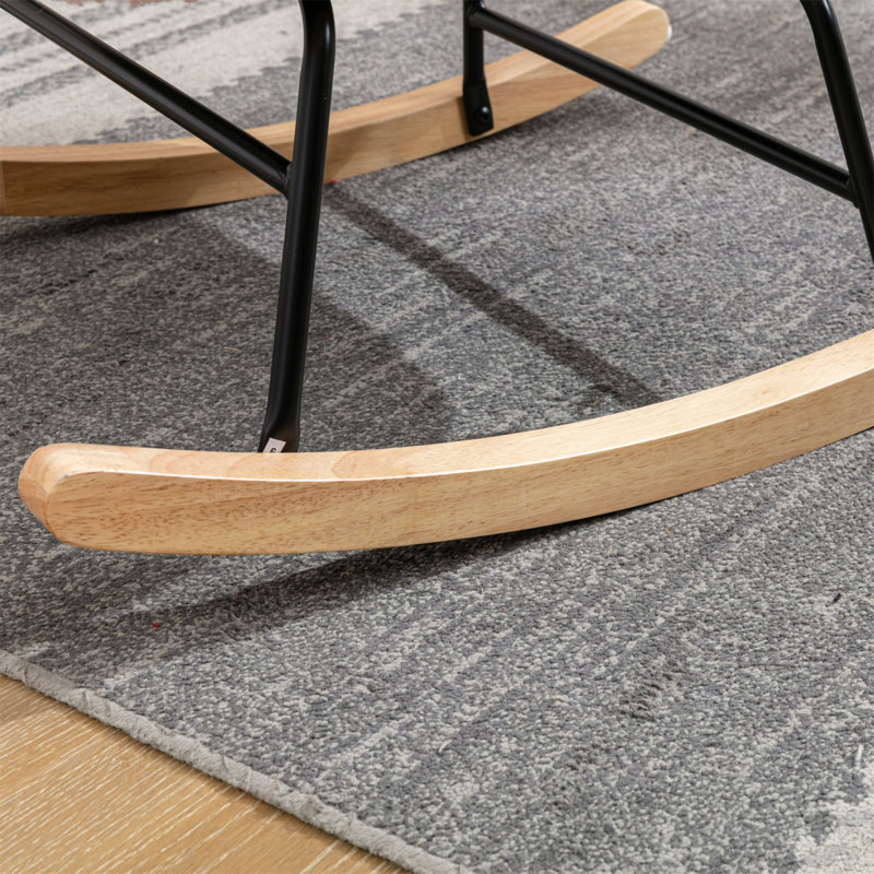 Chaise berçante Teddy