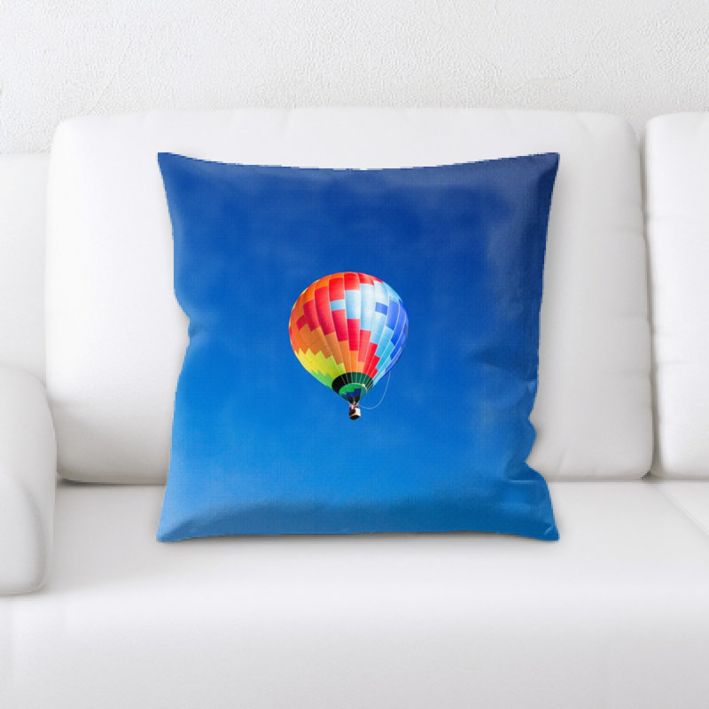 Microsuede Reversible Throw Pillow