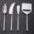 Jason 4 Piece Stainless Steel Cheese Serving Set
