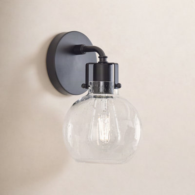 Byrne Single Light Dimmable Armed Sconce