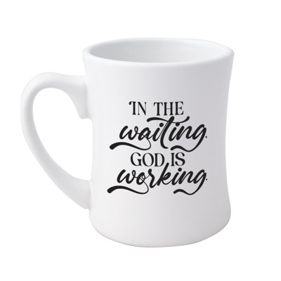 In The Waiting, God Is Designer Coffeehouse, 19 oz