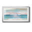 Coucher de soleil pastel - reproduction d'art encadrée de qualité supérieure - prête à être accrochée-966339077-966339078