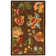 Hollander Floral Handmade Tufted Wool Brown Area Rug