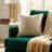 Delicate Waves Chevron Reversible Throw Pillow