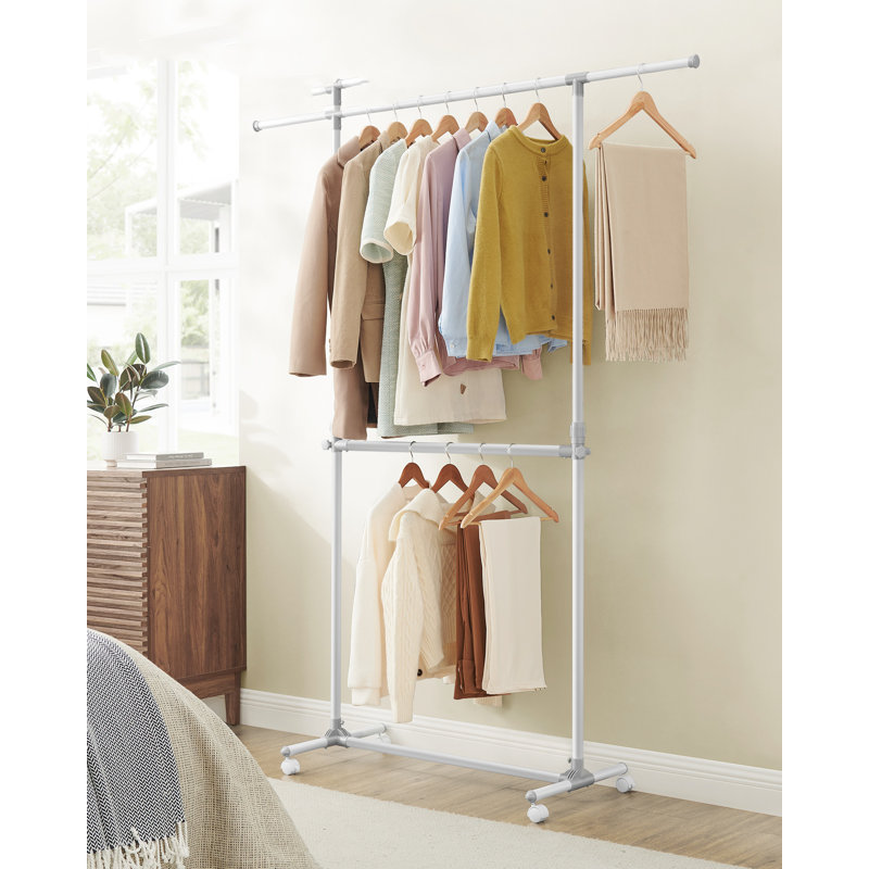 165cm Rolling Clothing Rack