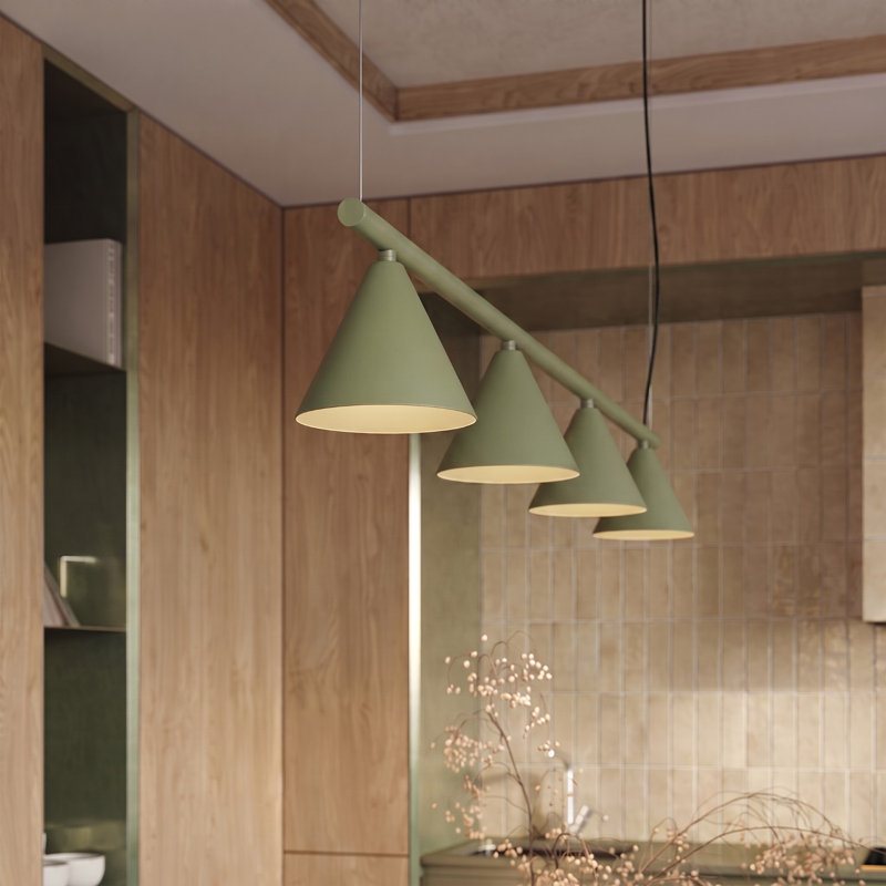 Chandelier NOX 4L white, Sage