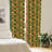 African Abstract Semi-Sheer Rod Pocket Curtain Panels-45203763