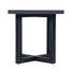 Table d'appoint ELLA SQUARE, noir