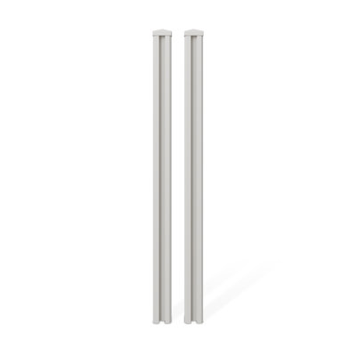 WamBam 6 ft H x 4.5 in W Traditional Vinyl Finishing Post