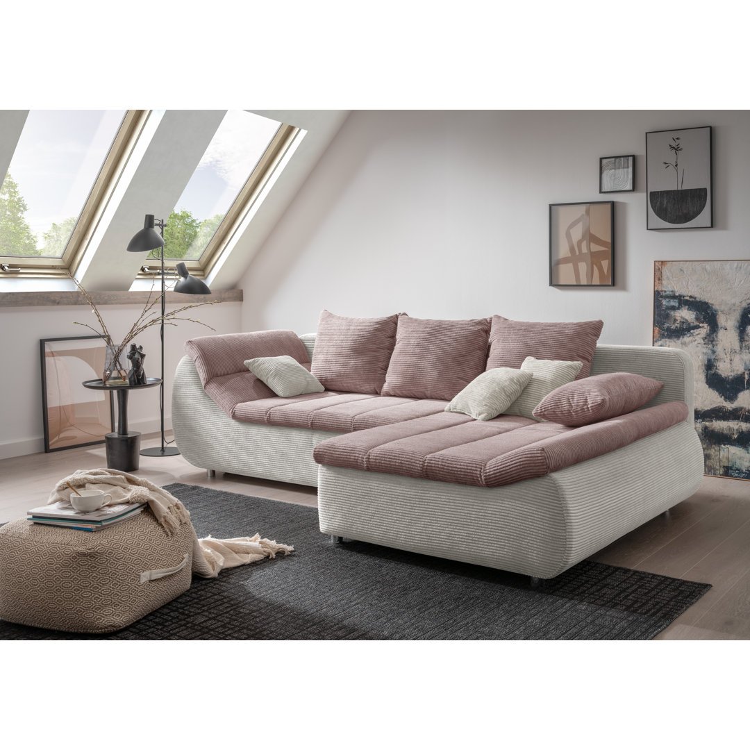 Ecksofa Aliyan mit Bettfunktion