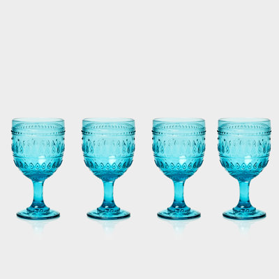 Fez Glassware 12oz Wine Glass Set
