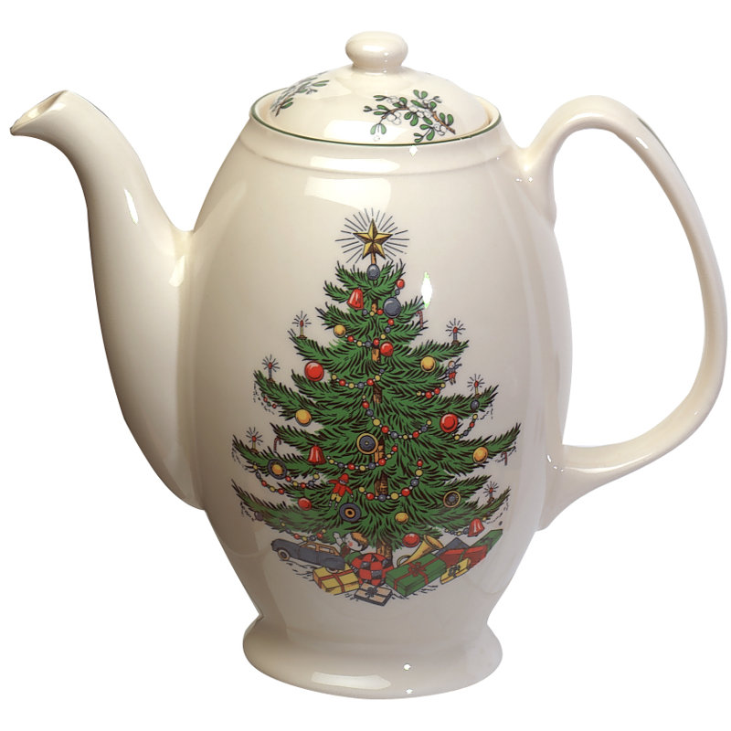 Coffeepot traditionnel arbre de noël original