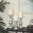 Mango Wood Turned Style Pillar Candle Holders-2134611360