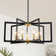 7 - Light 21.3" Wide Geometric Candle-Style Square / Rectangle Lantern Chandelier