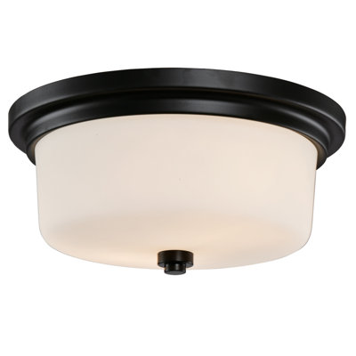 Jorelys Glass Flush Mount