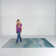 Lizabeta Machine-Washable Indoor/Outdoor Teal Rug