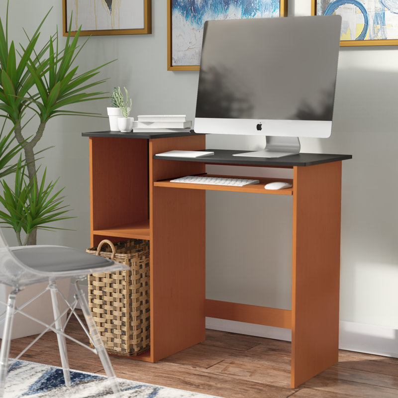 Bureau Lancaer, Cerisier pâle / Noir