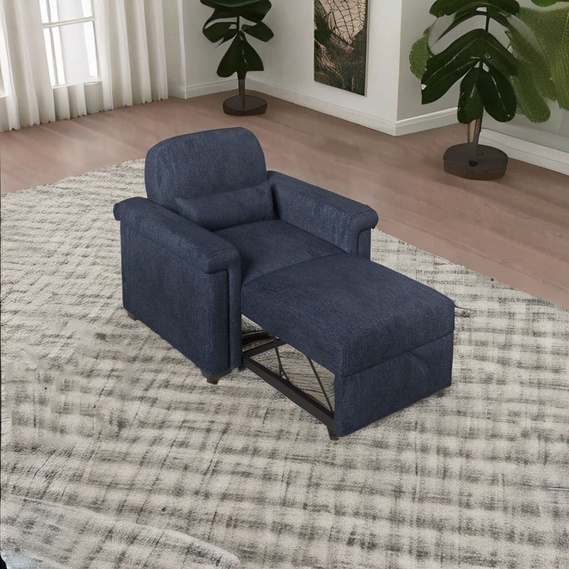 Jayrell large, Tissu bleu