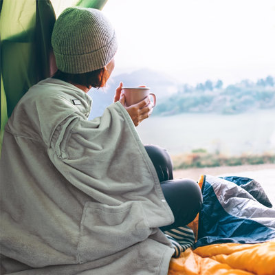 Hand Woven Heated Throw Blanket