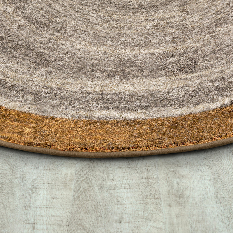 Tapis Feeling Natural par Joy Carpets, Rond 5 pi 4 po