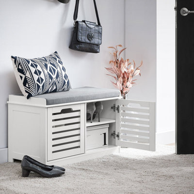 Banc de rangement pour chaussures