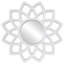 Miroir floral mat arqué 10 po-1110140541-1194805306