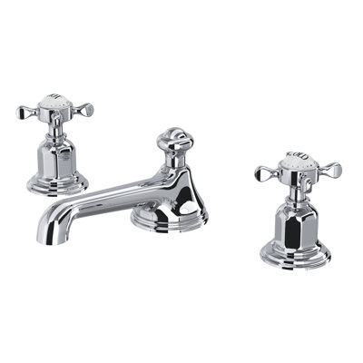 Edwardian™ Widespread Bathroom Faucet with Drain Assembly
