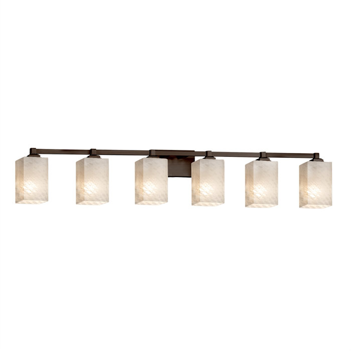 Éclairage pour meuble-lavabo 6 lumières Shmavon, Chrome poli