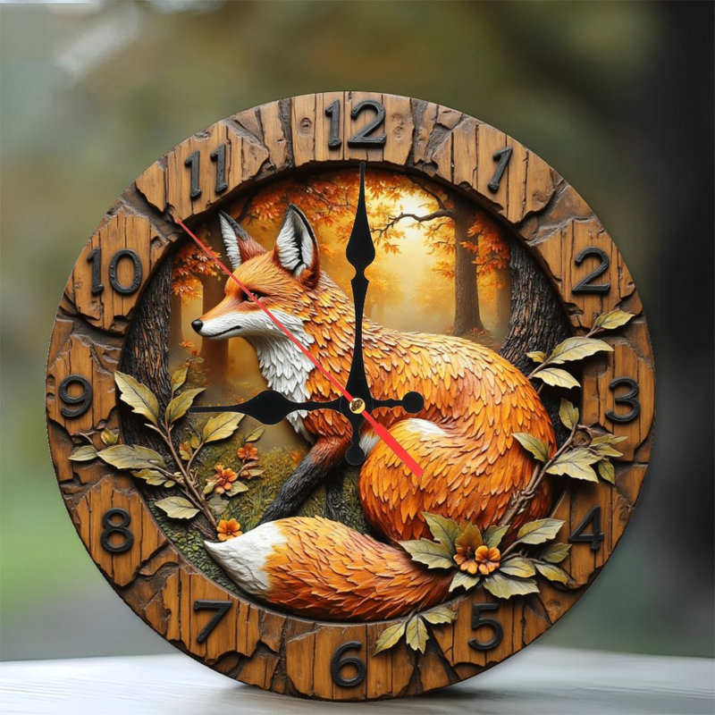 Horloge en bois