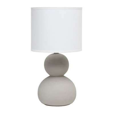  Stone Age Table Lamp, Taupe
