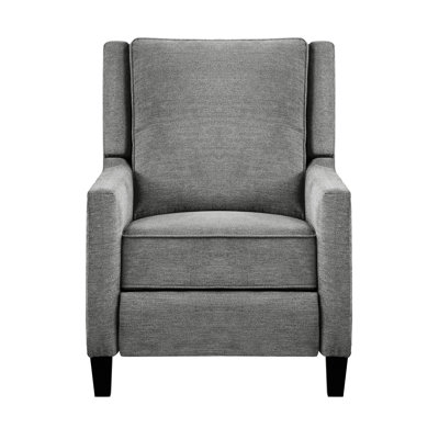 Fauteuil inclinable à pression, gris
