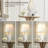 Edge Desk Lamp With White Fabric Lampshade