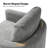 Nicha 31.25W" Modern Down-filled Solid Wood Swivel Barrel Chair Set of 2-769217026