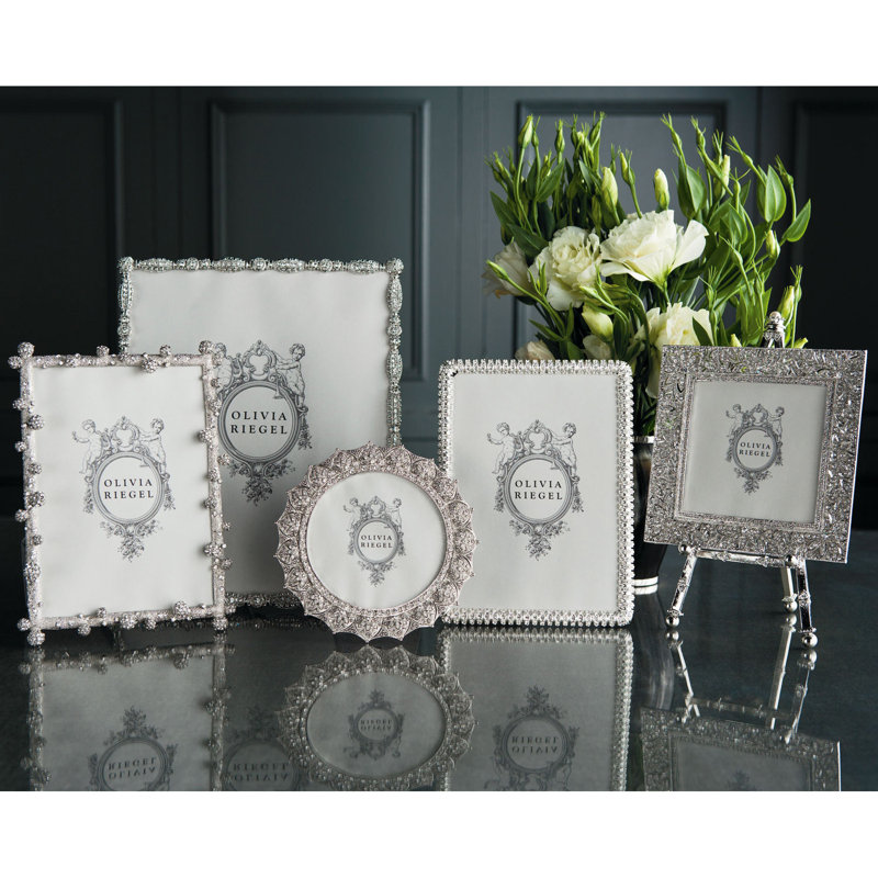 Chelsea Metal Picture Frame, 5" x 7"