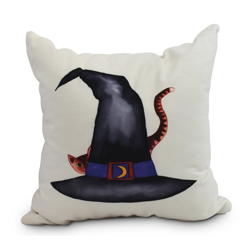 Housse et insert de coussin extérieur Witches Brew Square, Crème, 16 po x 16 po
