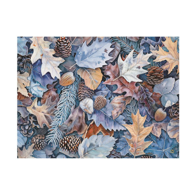 Michael David Ward Winter Frost Canvas Art