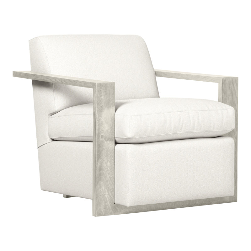 Thom Filicia Home 32" Wide Upholstered Armchair, Wrenn, Kennelly Snow