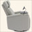 270° Power Swivel Recliner,Home Theater Seating With Hidden Arm Storage And  LED Light Strip,Cup Holder,360° Swivel Tray Table,And Cell Phone Holder,Soft Living Room Chair-408317233
