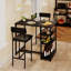 Counter Extra Tall Stool with Metal Frame