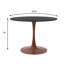 Table de salle à manger ronde moderne de 35 po Kroeker-952580955-952580957