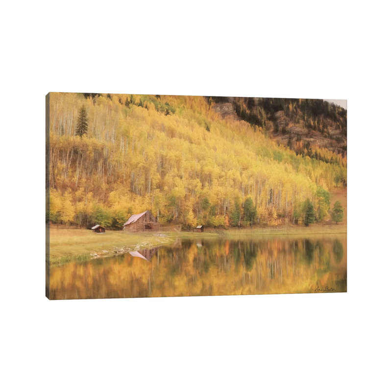 San Juan Cabin by Lori Deiter - Wrapped Canvas Print, 20.32 cm H x 30.48 cm W