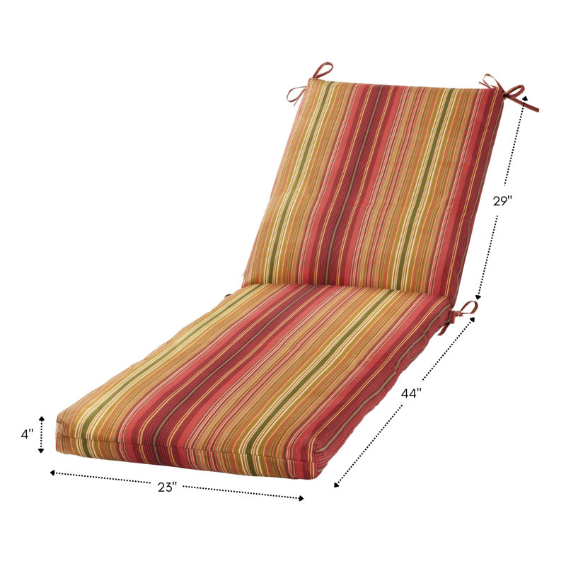 Coussin de chaise longue d'extérieur, Kinnabari