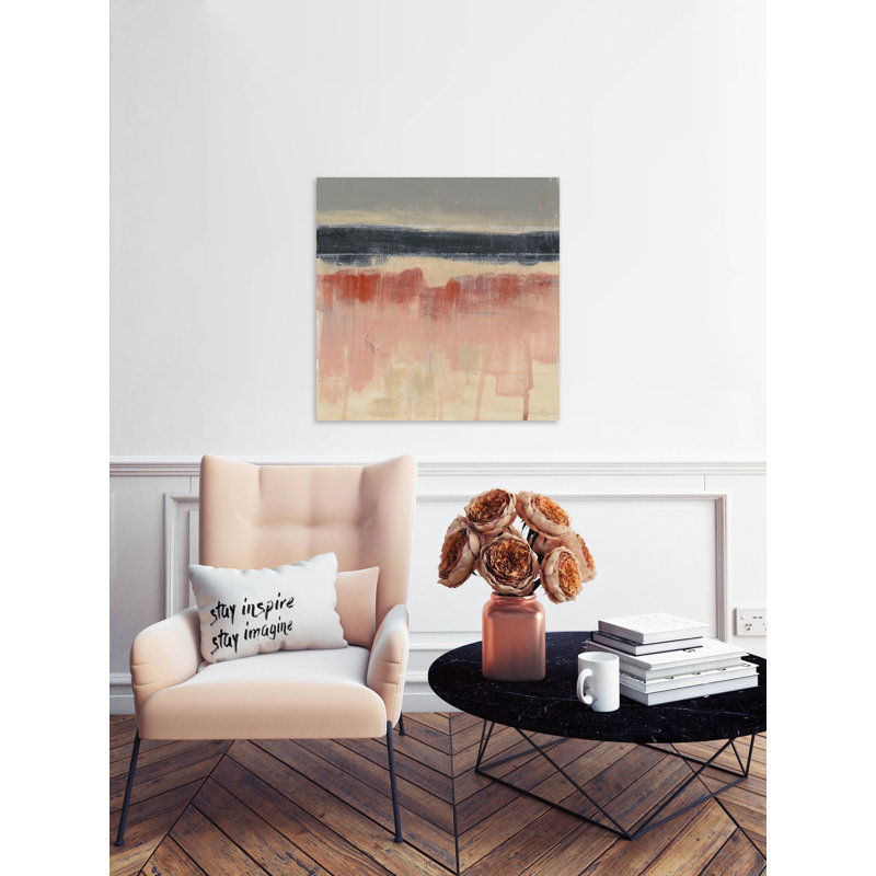 «Paynes Horizon V», reproduction d'art sur toile tendue, H 12 po x l 12 po x P 1,5 po