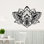 Adhésif décoratif fleur de lotus