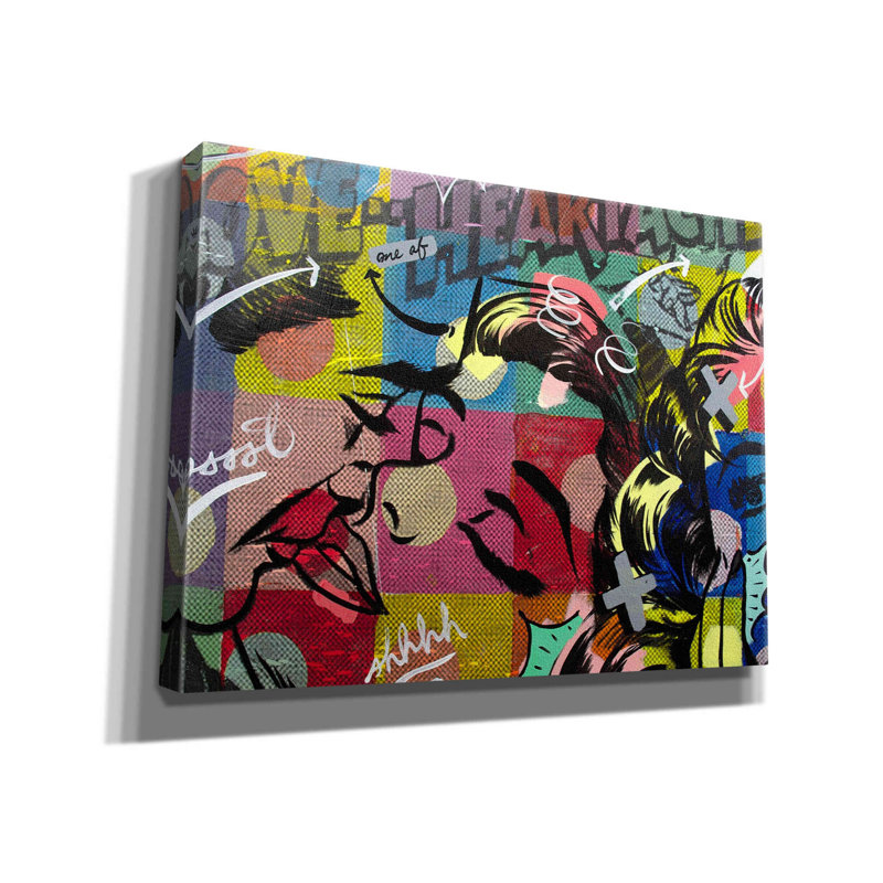 «Fearless Heartache On Canvas» par Dan Monteavaro, reproduction, H 12 po x l 16 po x P 0,75 po